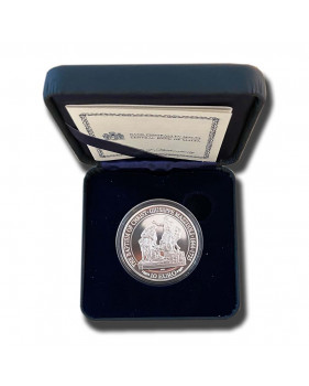 2018 Malta €10 Giuseppe Mazzuoli`S Baptism Of Christ Commemorative Silver Coin Proof
