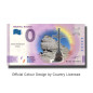 Anniversary 0 Euro Souvenir Banknote Masivul Bucegi Colour Romania ROAC 2021-1