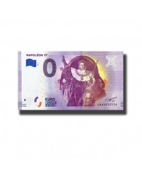 0 Euro Souvenir Banknote Napoleon 1er France UEAV 2020-1