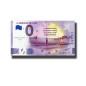 Anniversary 0 Euro Souvenir Banknote Le Memorial De Caen France UECS 2020-3