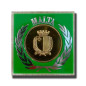 1989 MALTA MEDAL 25 YEARS OF INDEPENDENCE GOLD GILT