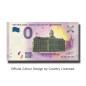 0 Euro Souvenir Banknote Royal Palaca of Amsterdam Colour Netherlands PEAK 2019-1