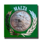 1989 MALTA MEDAL 25 YEARS OF INDEPENDENCE SILVER GILT