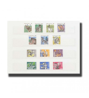 1994 Switzerland Collection of Helvetia Stamps Mint Never Hinged