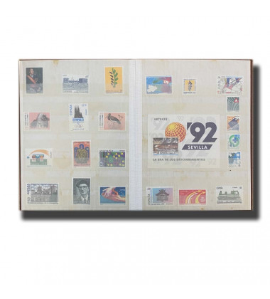 1992-1993 Spain Stamps Collection Book Mint Never Hinged