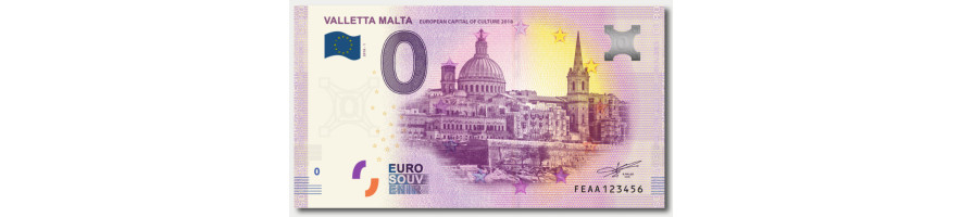 0 Euro Souvenir de euro da Espanha e de todo o mundo