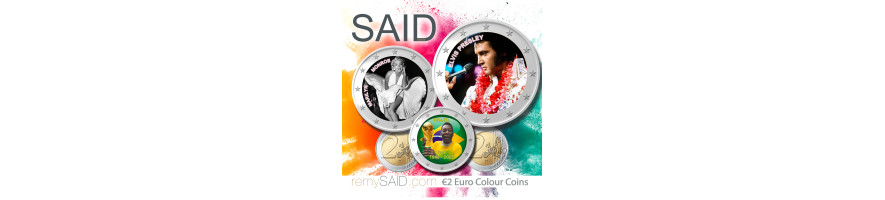 Colour Coins from around the world