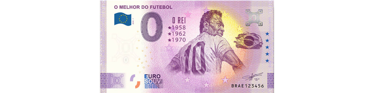 O Melhor Do Futebol - Brazil Pele Euro Souvenir