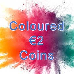 Coloured 2 Euro Coins