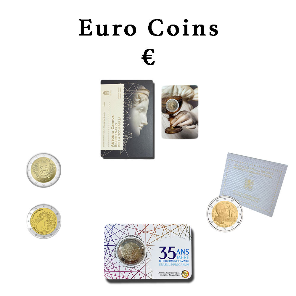 Euro Coins and Sets of € Coins